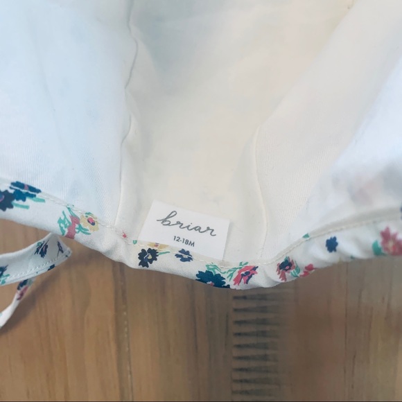 Briar Cream Floral Bonnet Cottagecore - Picture 4 of 4